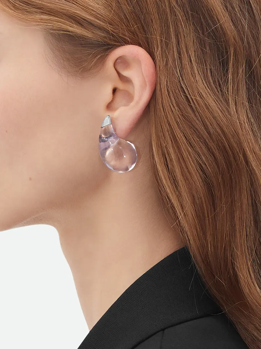 Bottega Veneta Resin Drop Earrings | Thumbnail 3