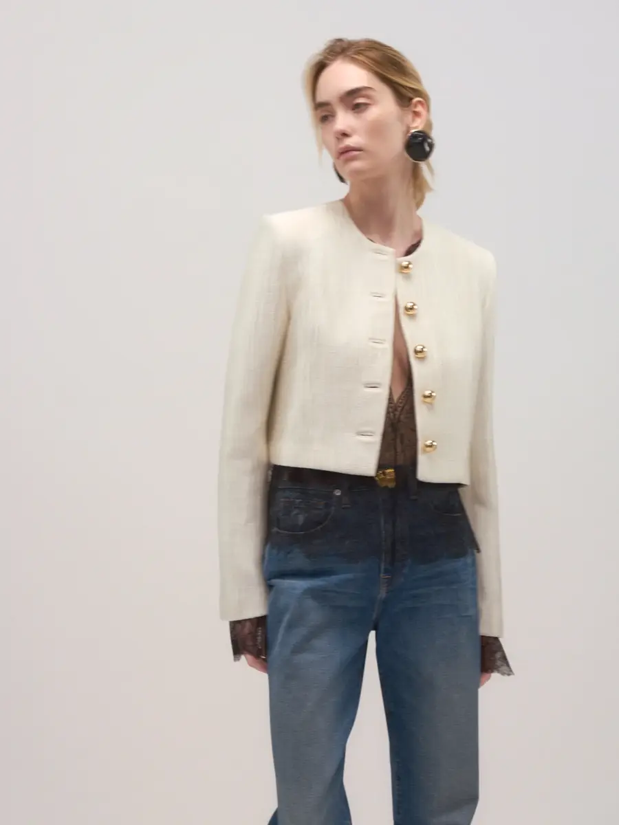 Brandon Maxwell Ryder Box Jacket | Thumbnail 2 Brandon Maxwell Ryder Box Jacket | Thumbnail 2