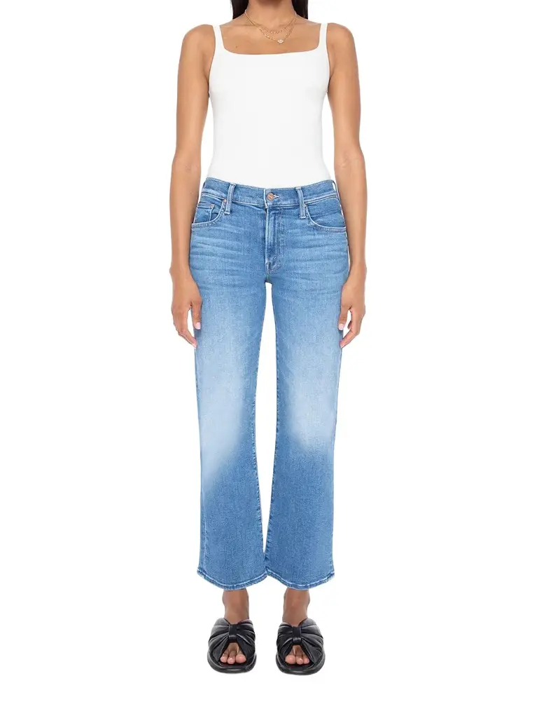 Mother The Mid Rise Rambler Zip Ankle Jean | Image 1 Mother The Mid Rise Rambler Zip Ankle Jean | Image 1