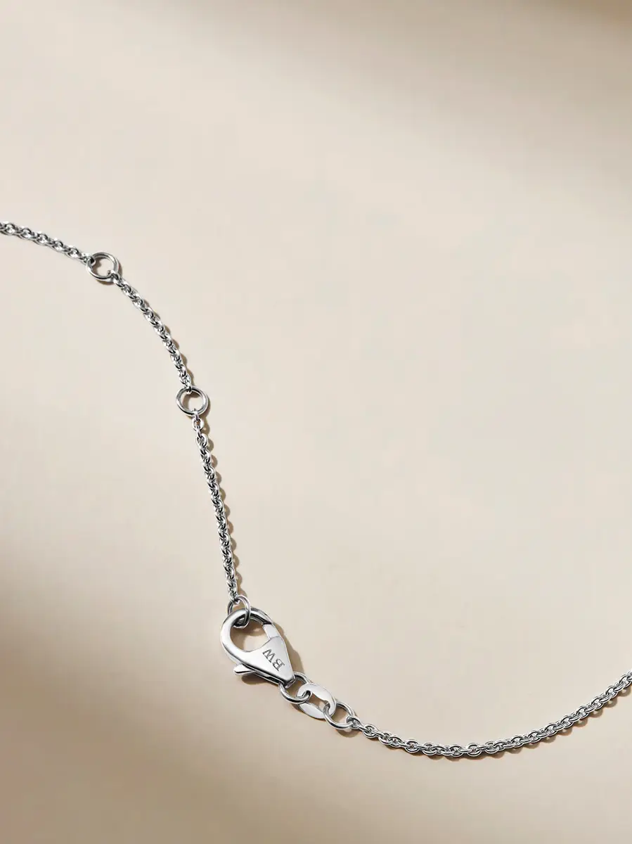 Beatriz Werebe White Gold Everywhere Tennis Necklace | Thumbnail 2