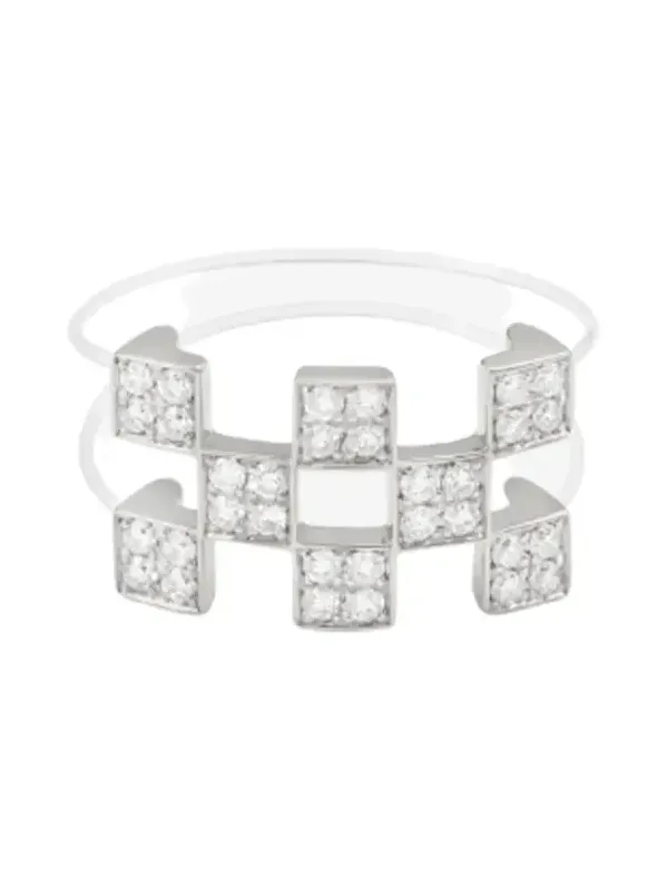 White Gold Nylon Illusion Ring White Gold Nylon Illusion Ring