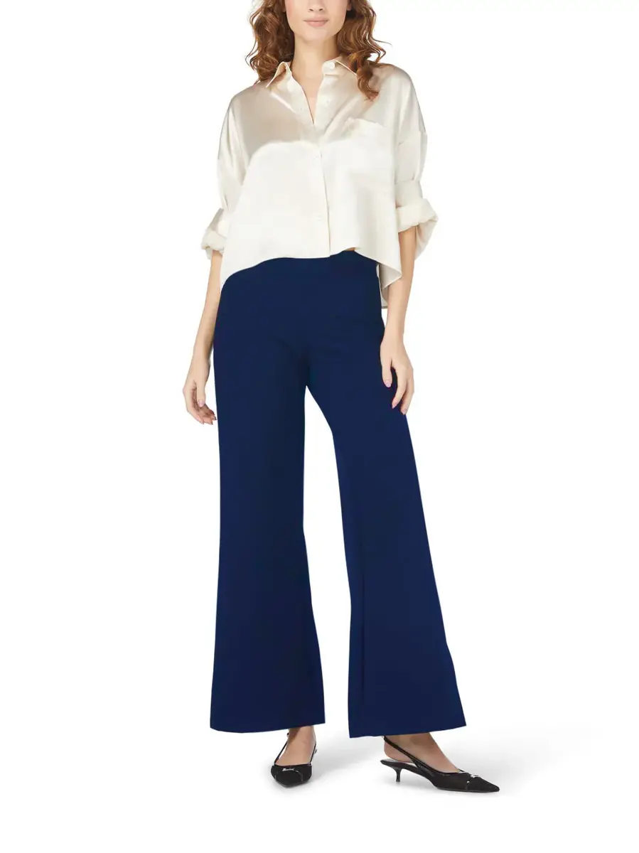 Kirna Zabête Exclusive Collection Wide Leg Ponte Pant | Thumbnail 2 Kirna Zabête Exclusive Collection Wide Leg Ponte Pant | Thumbnail 2