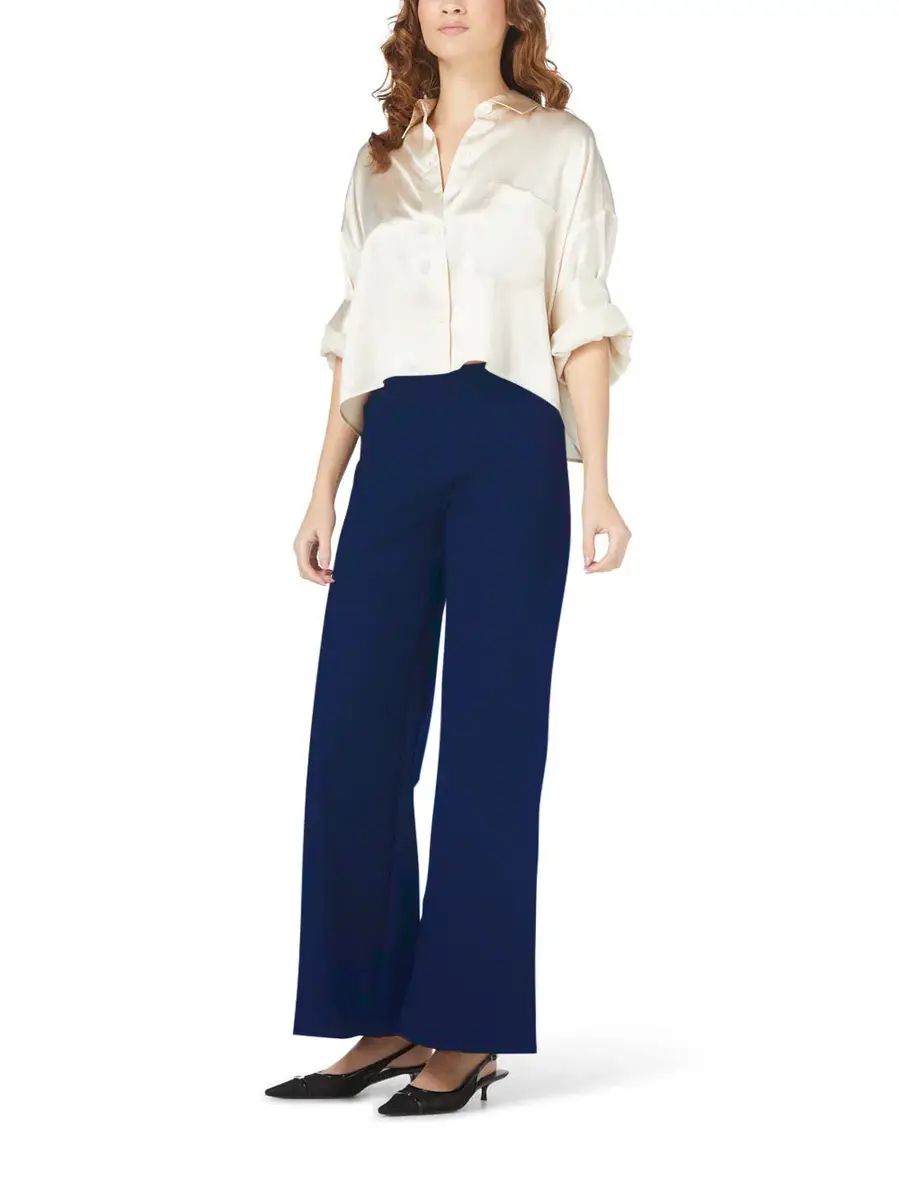 Kirna Zabête Exclusive Collection Wide Leg Ponte Pant | Thumbnail 4 Kirna Zabête Exclusive Collection Wide Leg Ponte Pant | Thumbnail 4