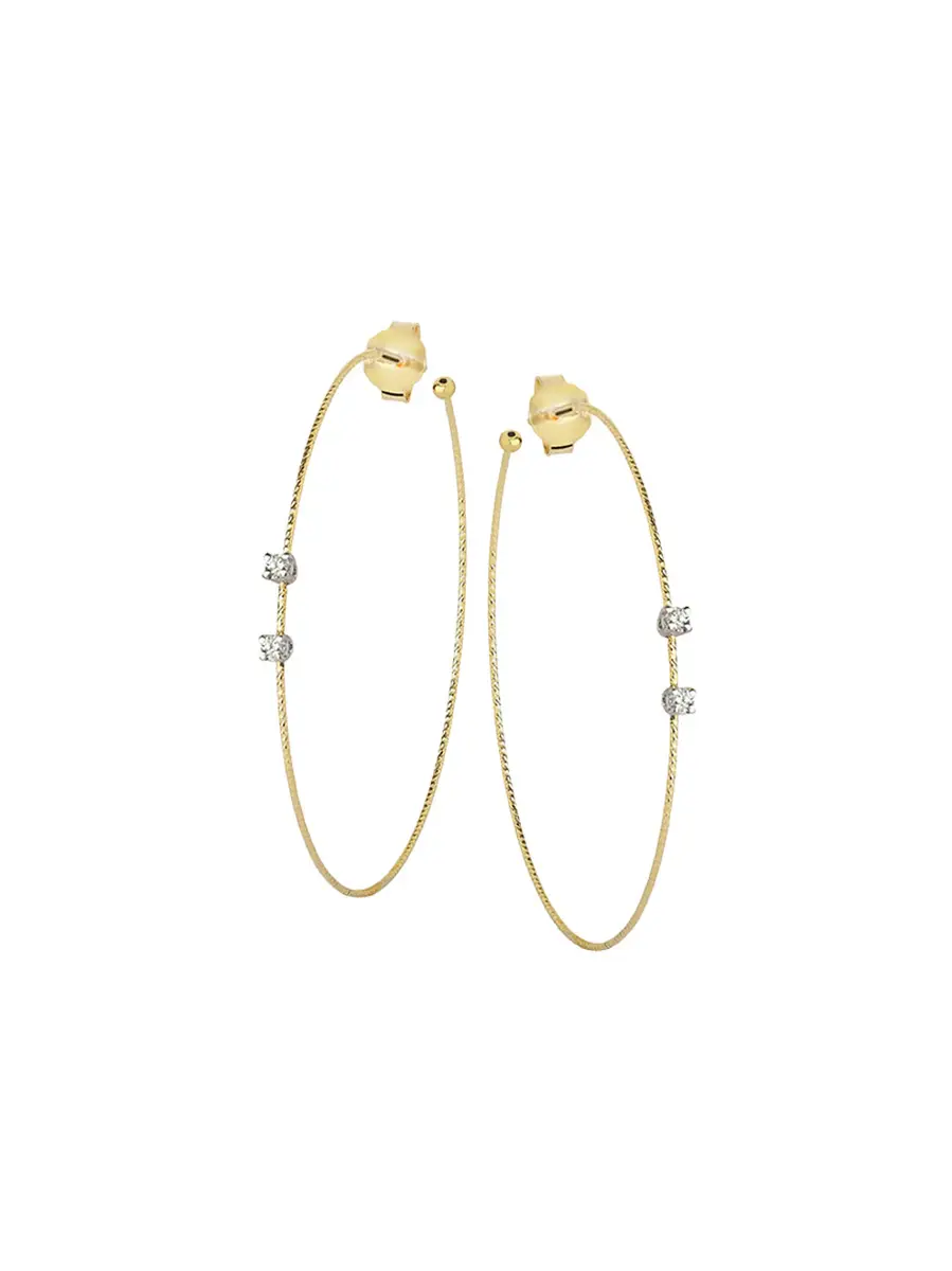 Wire Hoop Earrings