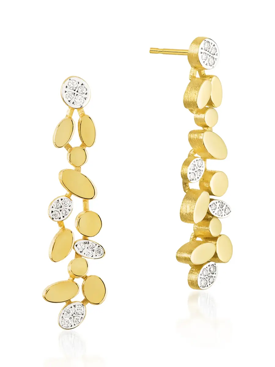 Yellow Gold Be Glow Earrings Yellow Gold Be Glow Earrings