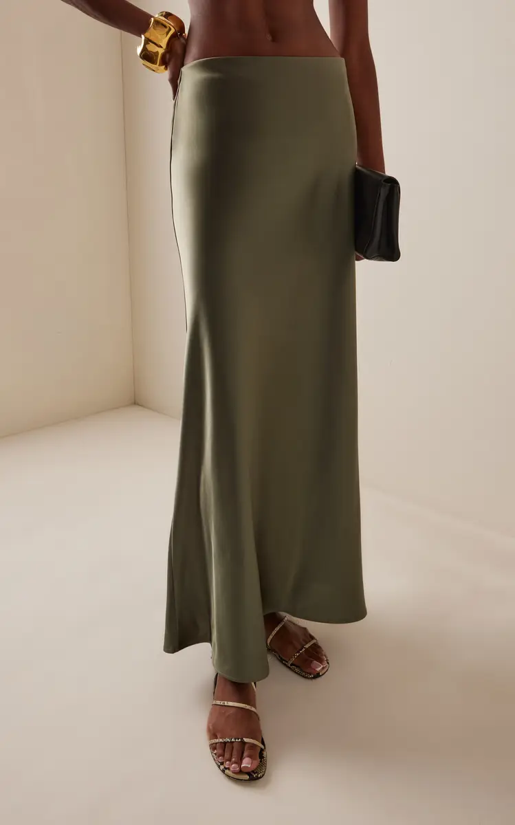 By Malene Birger Barbara Satin Maxi Skirt | Thumbnail 3 By Malene Birger Barbara Satin Maxi Skirt | Thumbnail 3