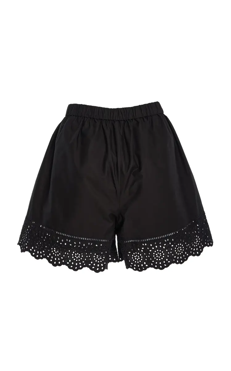 By Malene Birger Greta Eyelet Cotton Shorts | Thumbnail 5