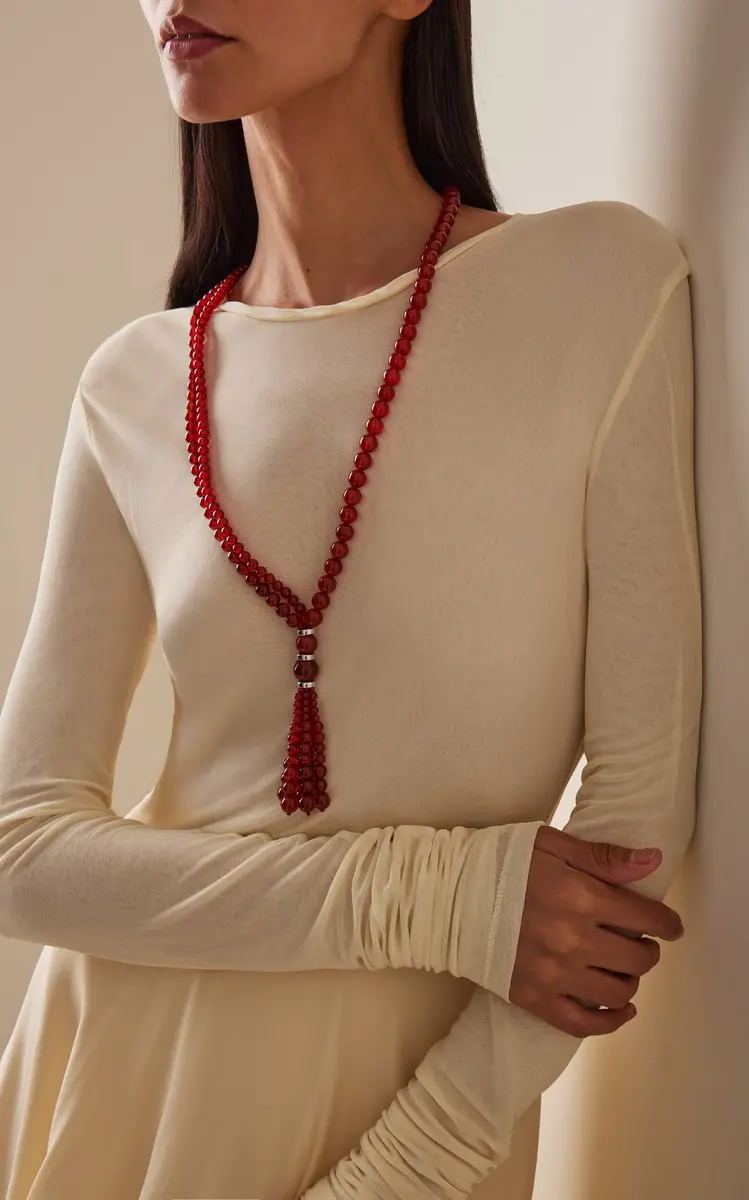 Le Sundial Venice Opera Carnelian Necklace | Thumbnail 2