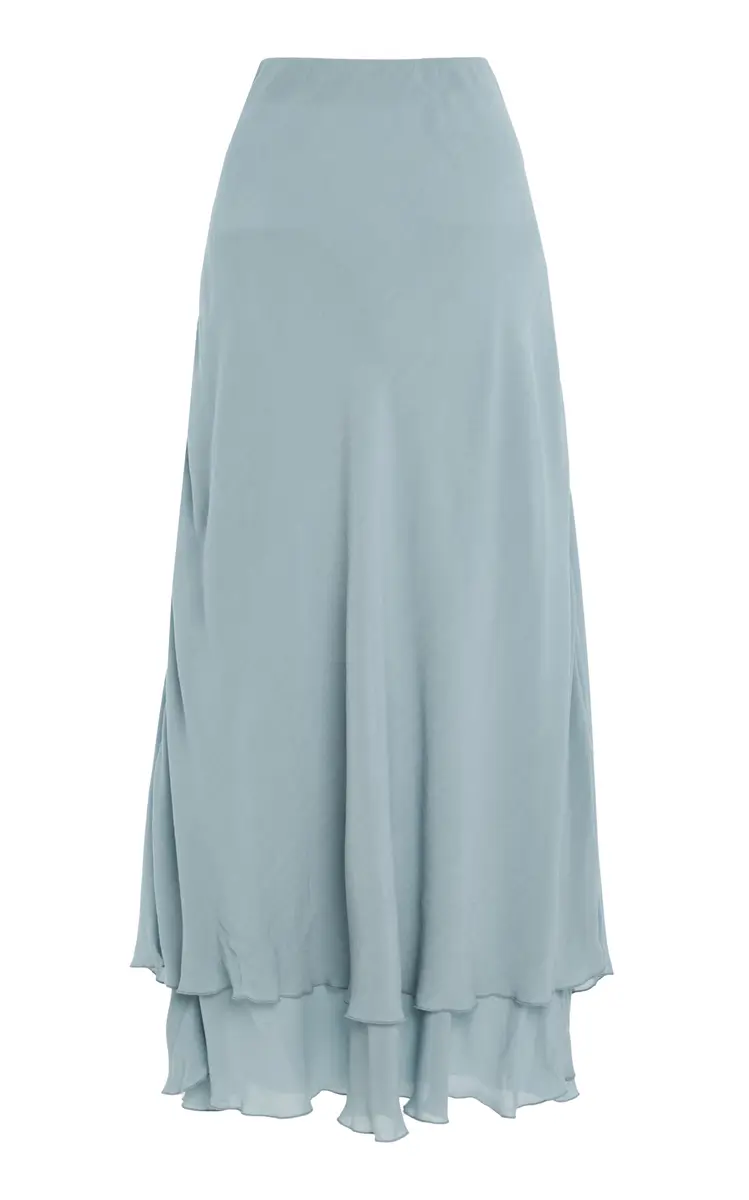 By Malene Birger Gurli Tiered-Ruffle Maxi Skirt | Thumbnail 2