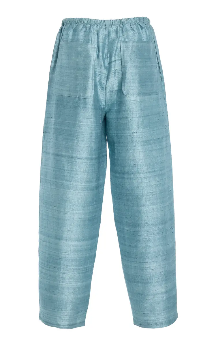 By Malene Birger Lyria Mid-Rise Silk Wide-Leg Pants | Thumbnail 5