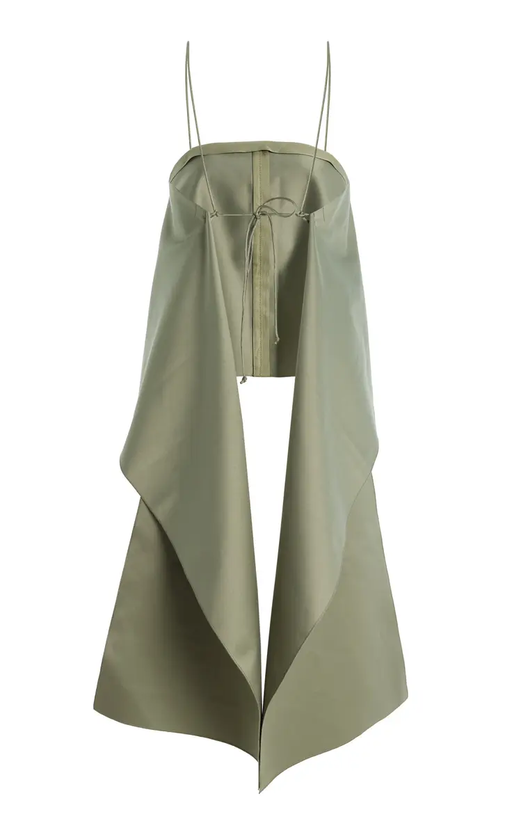By Malene Birger Trinola Train-Detailed Sateen Top | Thumbnail 5 By Malene Birger Trinola Train-Detailed Sateen Top | Thumbnail 5