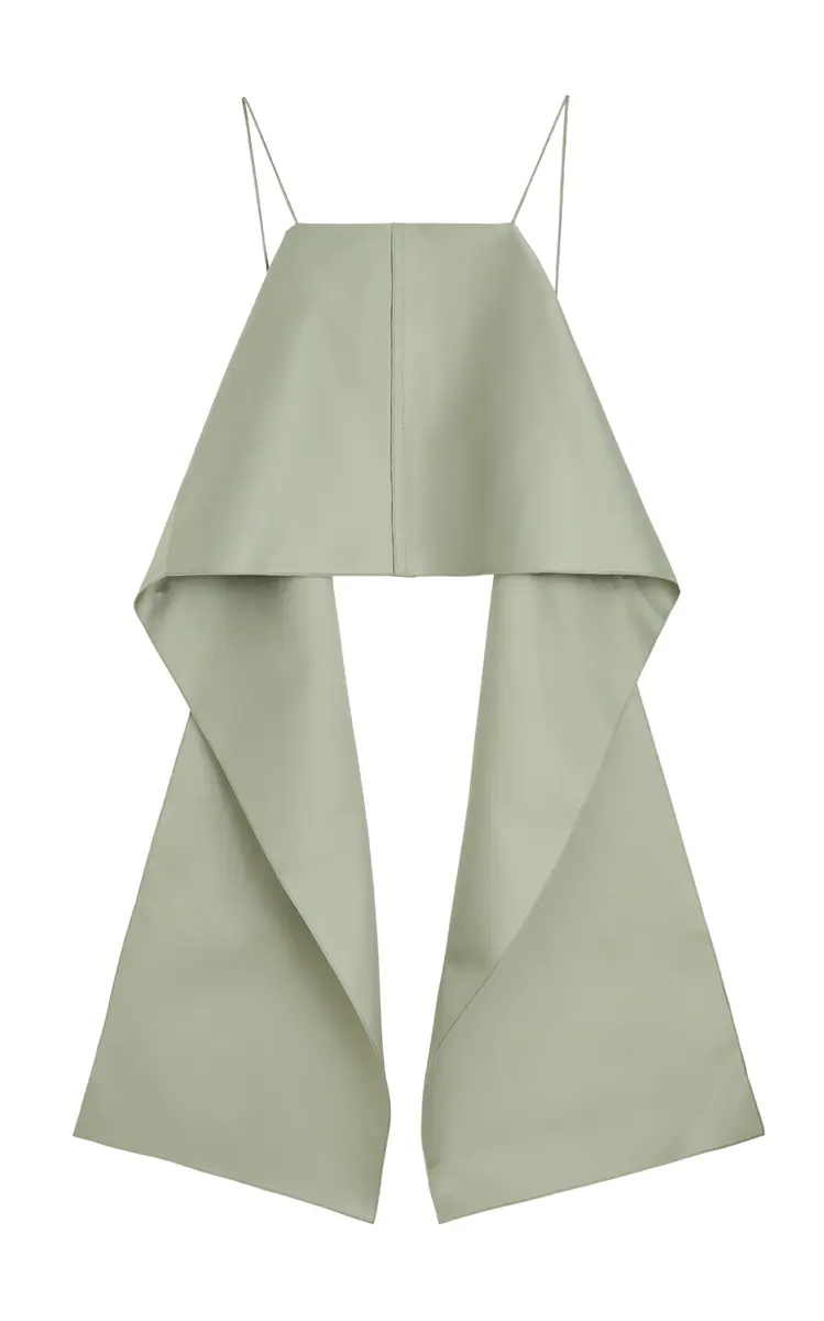 By Malene Birger Trinola Train-Detailed Sateen Top | Image 1 By Malene Birger Trinola Train-Detailed Sateen Top | Image 1