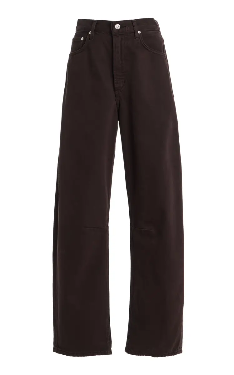 Miro Rigid High-Rise Barrel-Leg Jeans Miro Rigid High-Rise Barrel-Leg Jeans