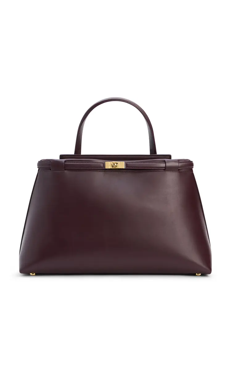 JANESSA LEONE Leoné Medium Leather Top Handle Bag | Thumbnail 2
