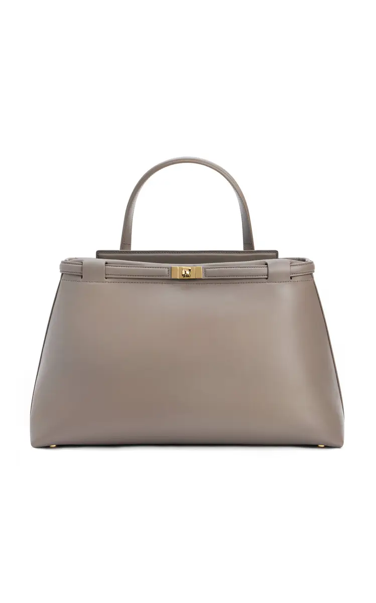 JANESSA LEONE Leoné Medium Leather Top Handle Bag | Thumbnail 3