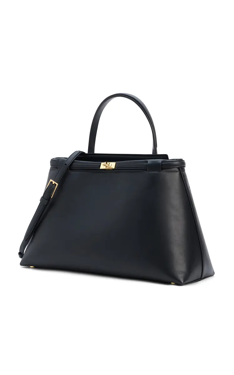 JANESSA LEONE Leoné Medium Leather Top Handle Bag | Thumbnail 5