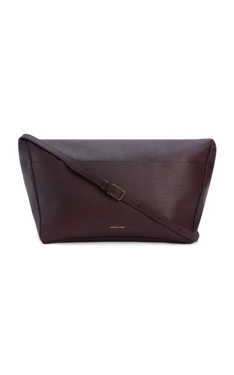JANESSA LEONE Auden Convertible Leather Clutch | Thumbnail 4
