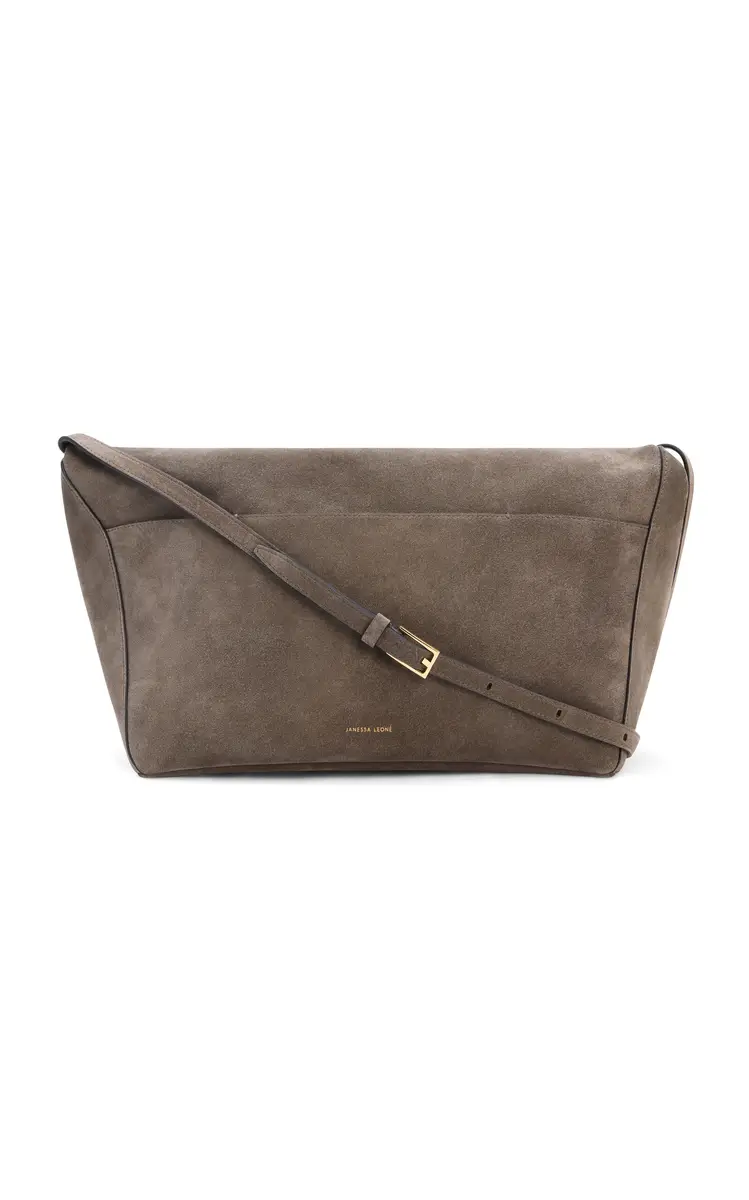 JANESSA LEONE Auden Convertible Suede Clutch | Thumbnail 3 JANESSA LEONE Auden Convertible Suede Clutch | Thumbnail 3