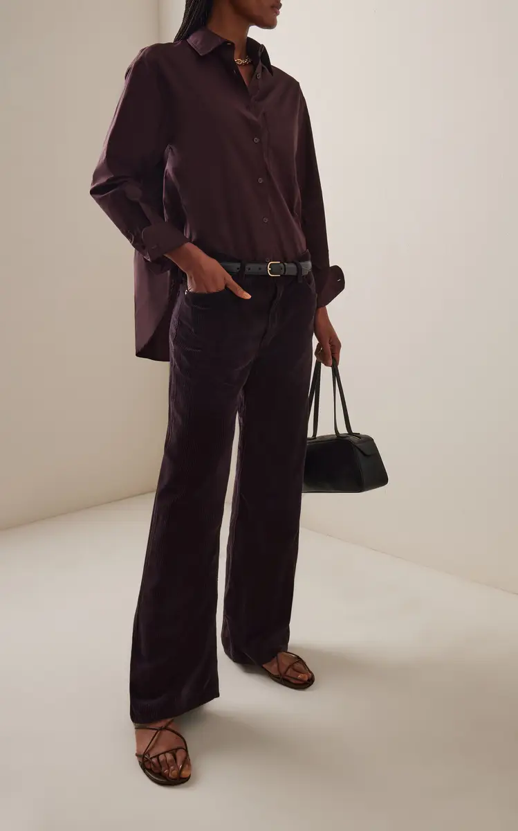 AGOLDE Keira Corduroy Low-Rise Baggy Jeans | Thumbnail 2 AGOLDE Keira Corduroy Low-Rise Baggy Jeans | Thumbnail 2