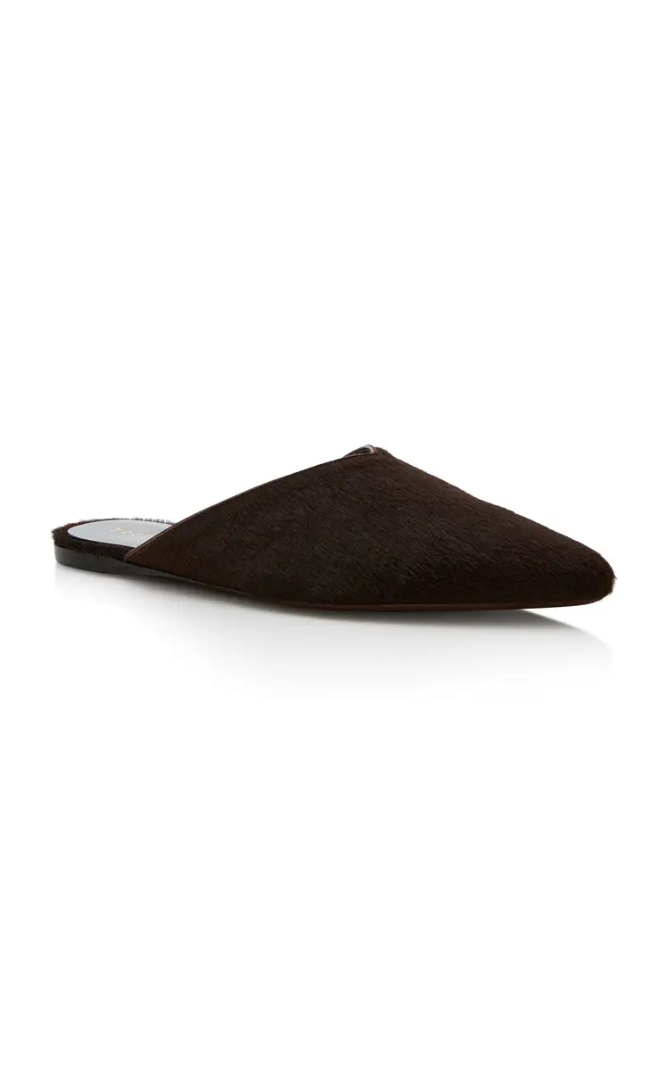 Herbert Levine Home Body Pony Hair Mules | Thumbnail 5
