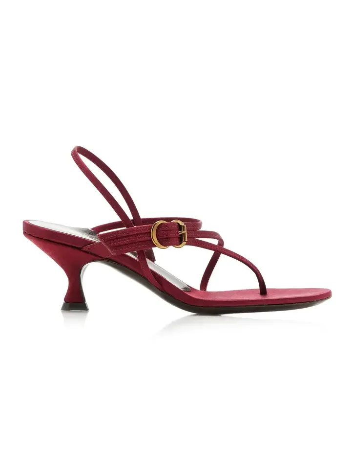Starry-Eyed Satin Sandals