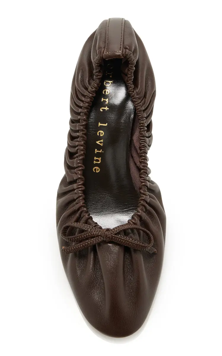Herbert Levine Gather Around Leather Ballet Pumps | Thumbnail 3 Herbert Levine Gather Around Leather Ballet Pumps | Thumbnail 3