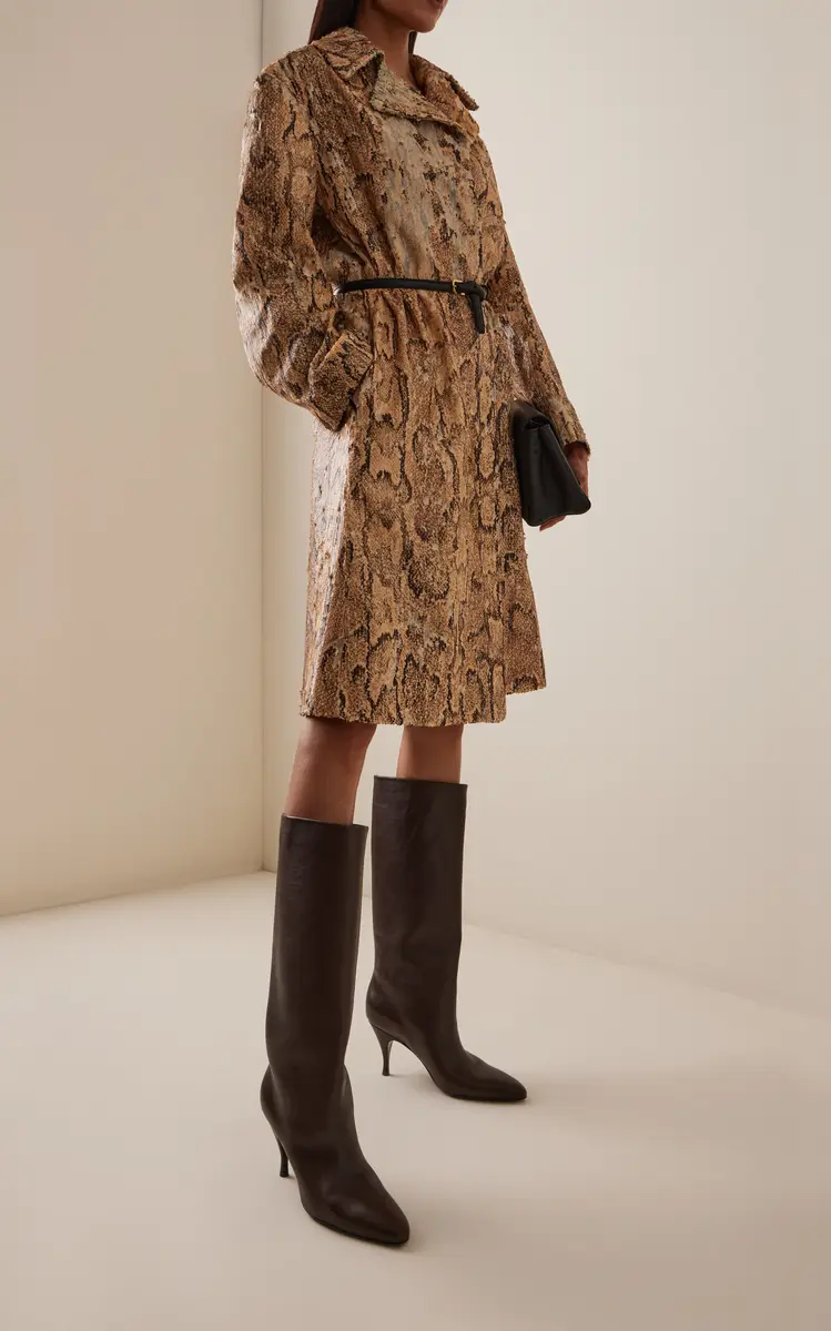 Herbert Levine Leather Knee Boots | Thumbnail 2