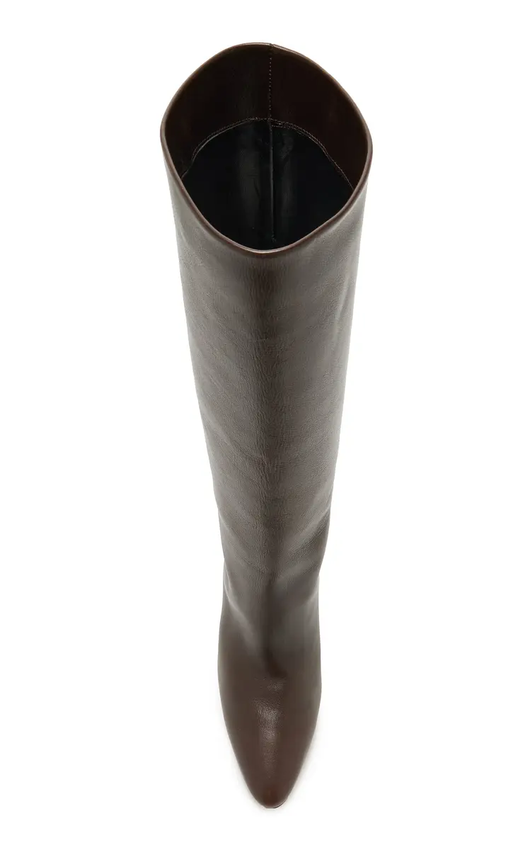 Herbert Levine Leather Knee Boots | Thumbnail 3