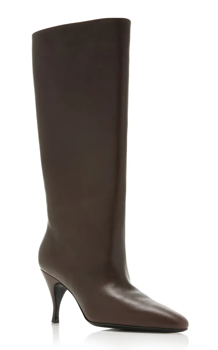 Herbert Levine Leather Knee Boots | Thumbnail 4