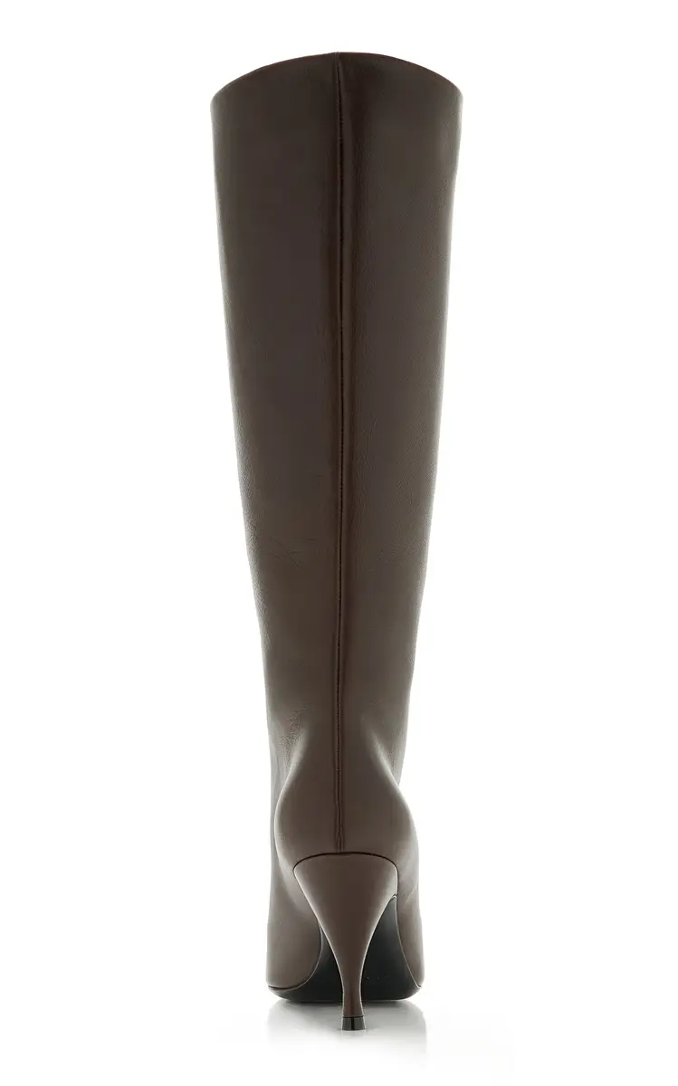 Herbert Levine Leather Knee Boots | Thumbnail 5