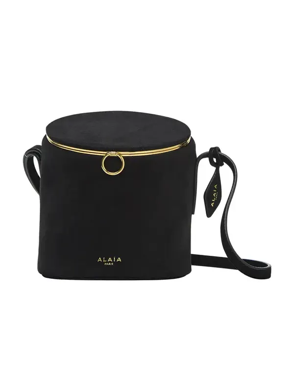 Suede Bucket Bag