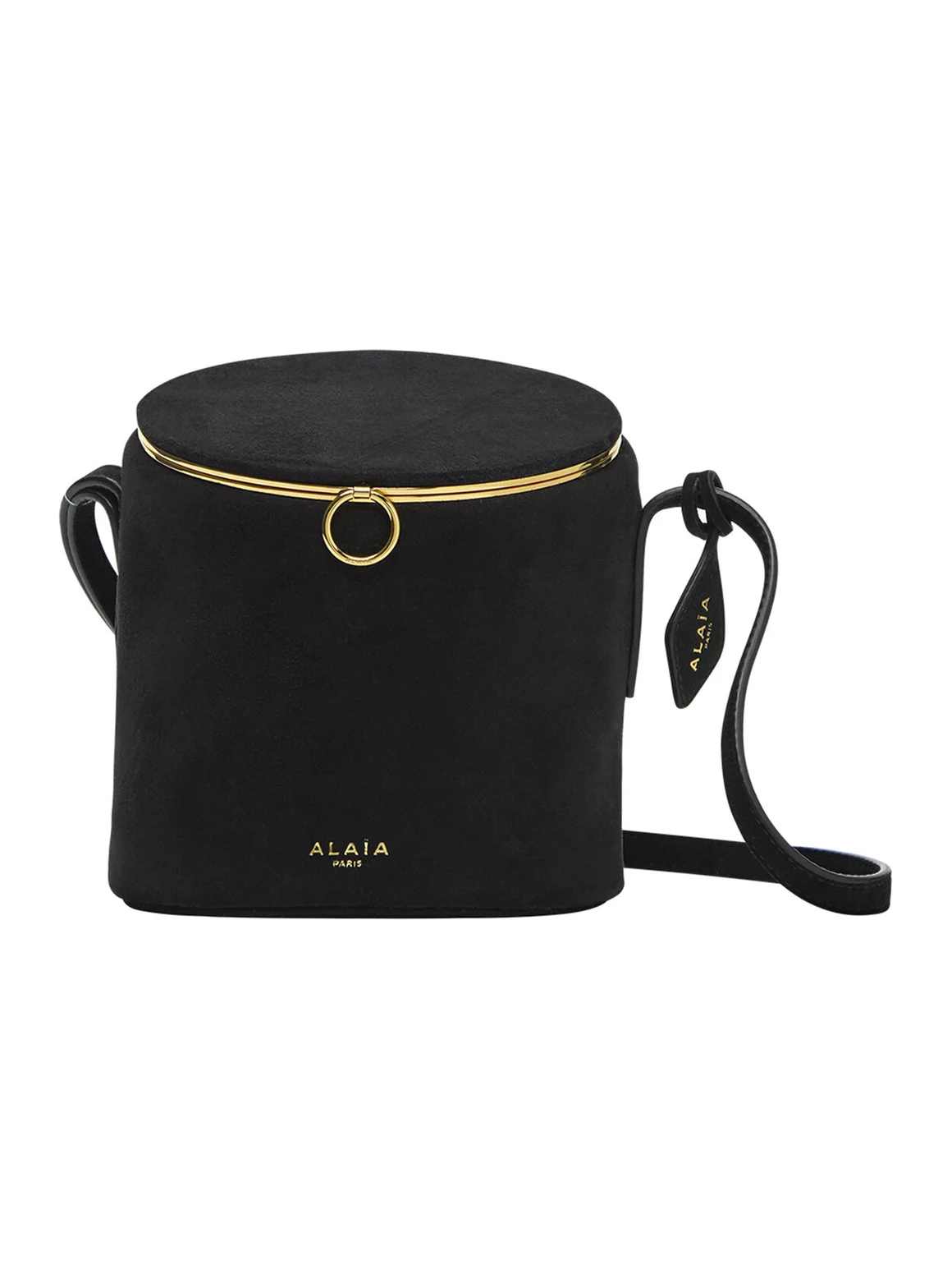 Suede Bucket Bag