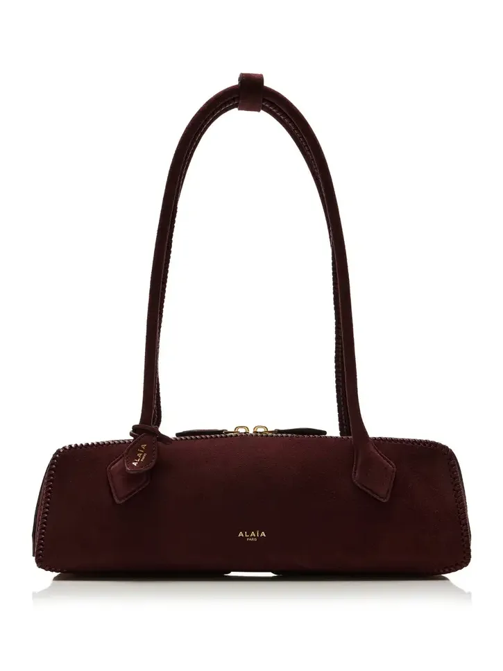 Le Teckel Medium Suede Bag Le Teckel Medium Suede Bag