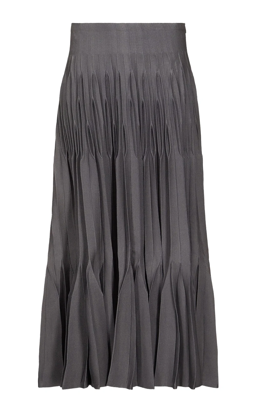 Pleated Silk-Blend Midi Dress Pleated Silk-Blend Midi Dress