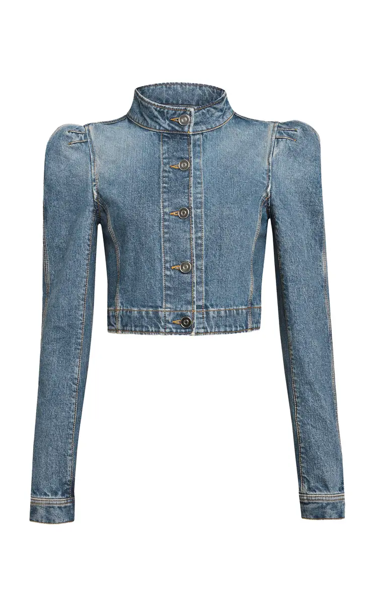 Cropped Denim Jacket Cropped Denim Jacket