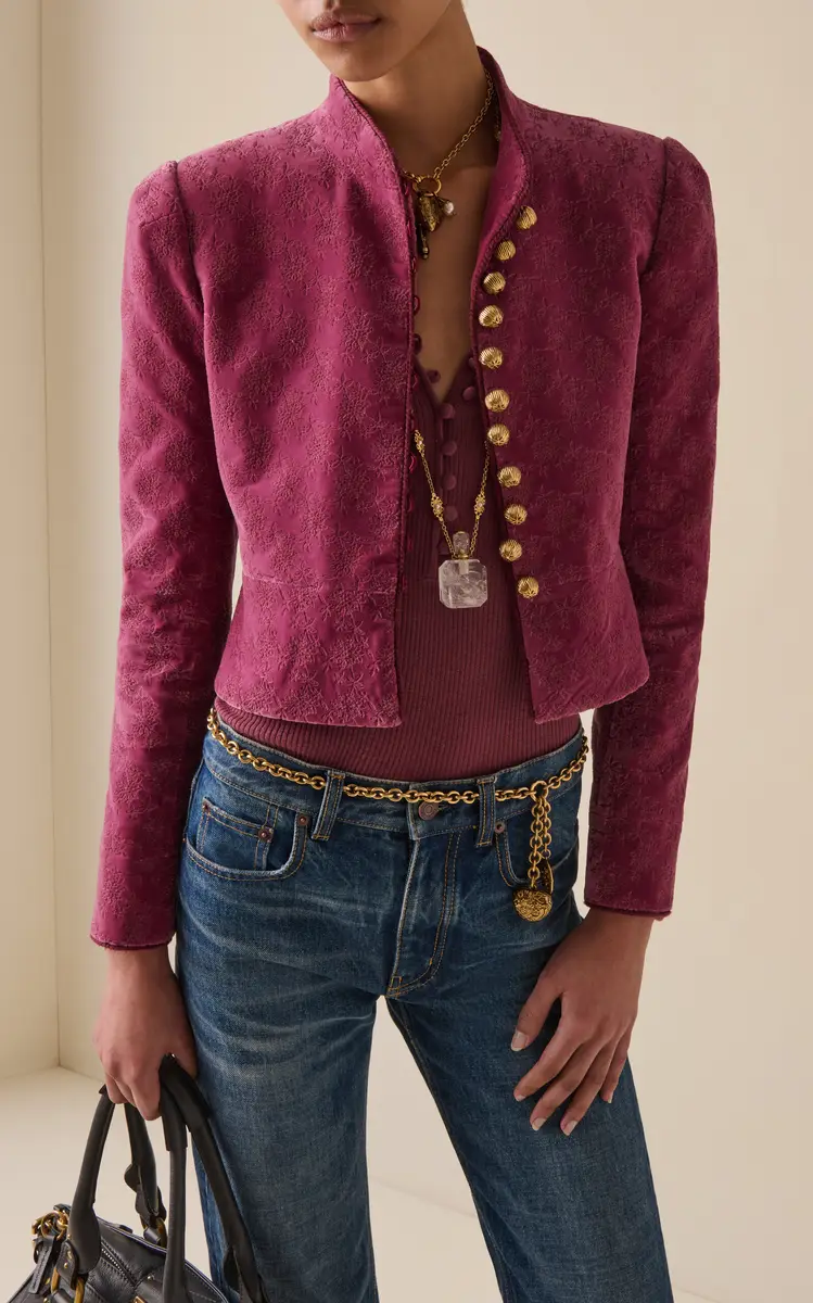 Chloé Cotton Velvet Jacket | Thumbnail 2