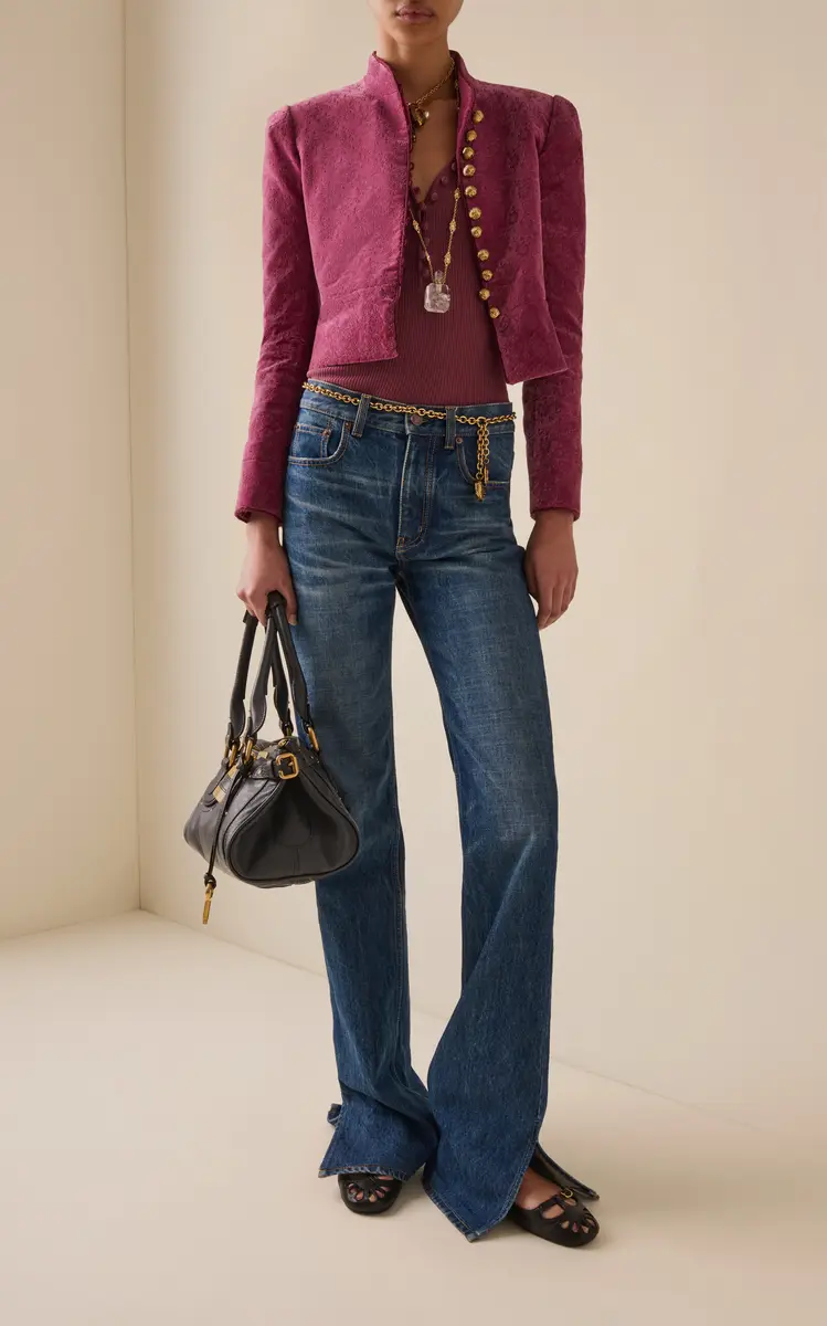 Chloé Cotton Velvet Jacket | Thumbnail 3