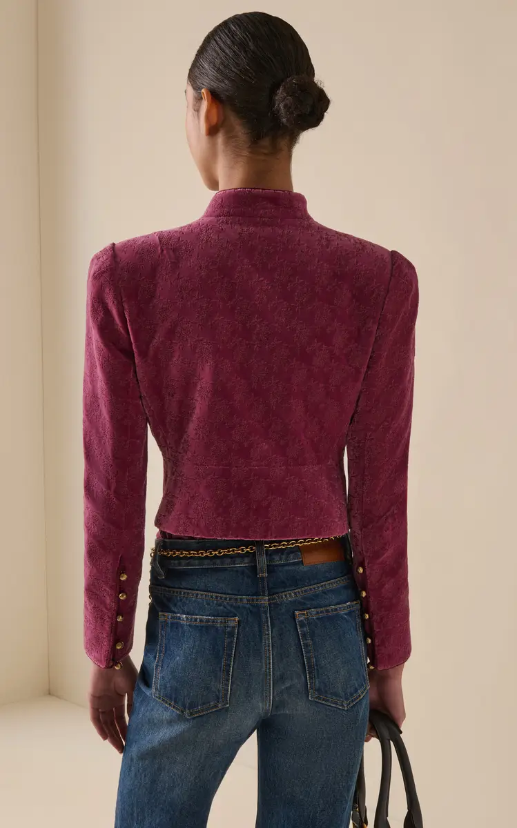 Chloé Cotton Velvet Jacket | Thumbnail 4