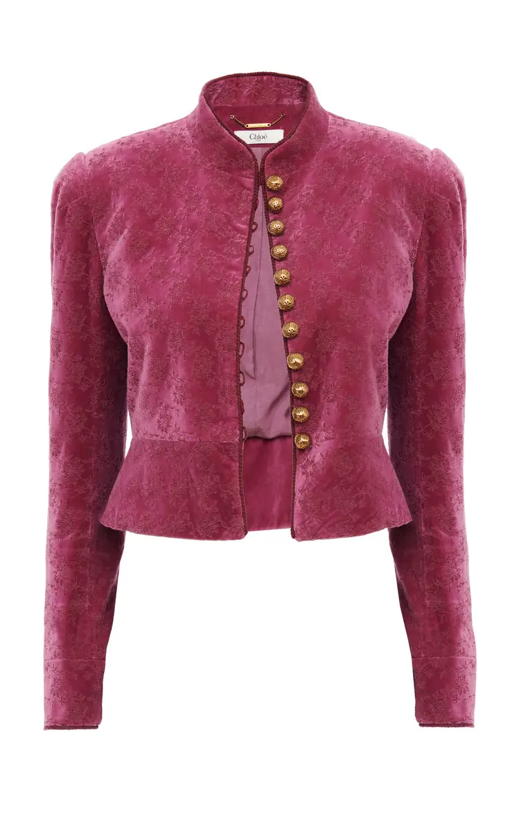 Cotton Velvet Jacket