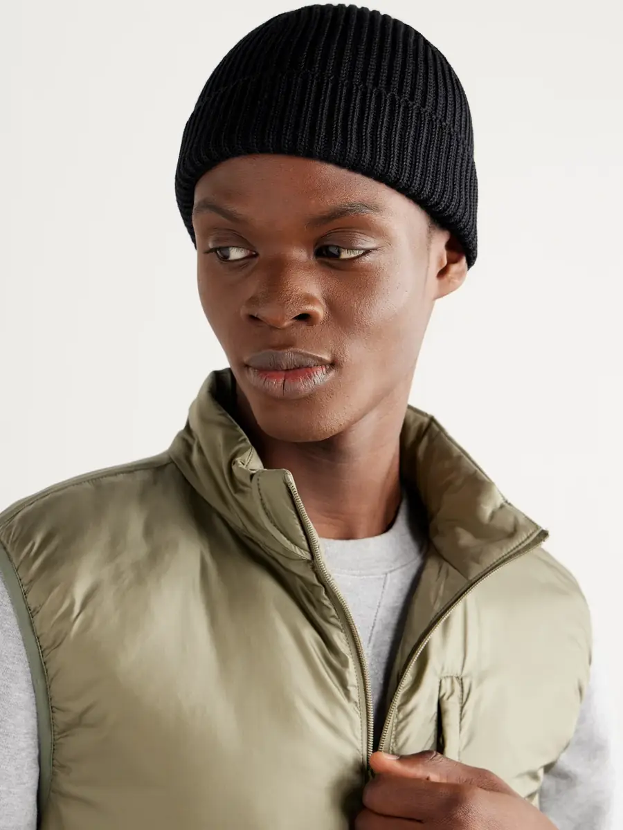 S.N.S. Herning Fender Ribbed Virgin Wool Beanie - Men | Thumbnail 2 S.N.S. Herning Fender Ribbed Virgin Wool Beanie - Men | Thumbnail 2