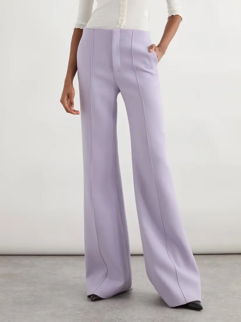 Chloé Wool-crepe Flared Pants | Thumbnail 3