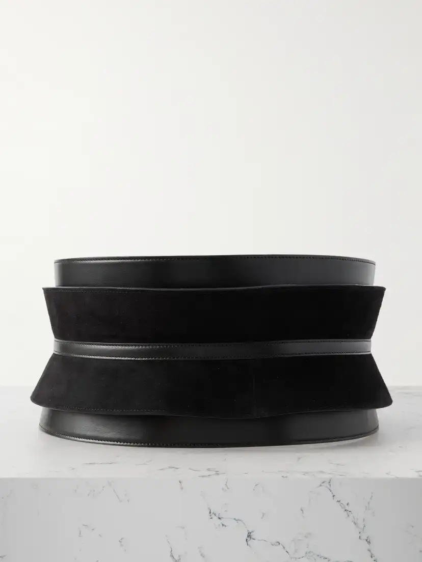 Alaïa Leather And Suede Waist Belt | Thumbnail 3 Alaïa Leather And Suede Waist Belt | Thumbnail 3