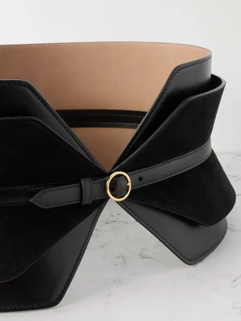 Alaïa Leather And Suede Waist Belt | Thumbnail 4 Alaïa Leather And Suede Waist Belt | Thumbnail 4