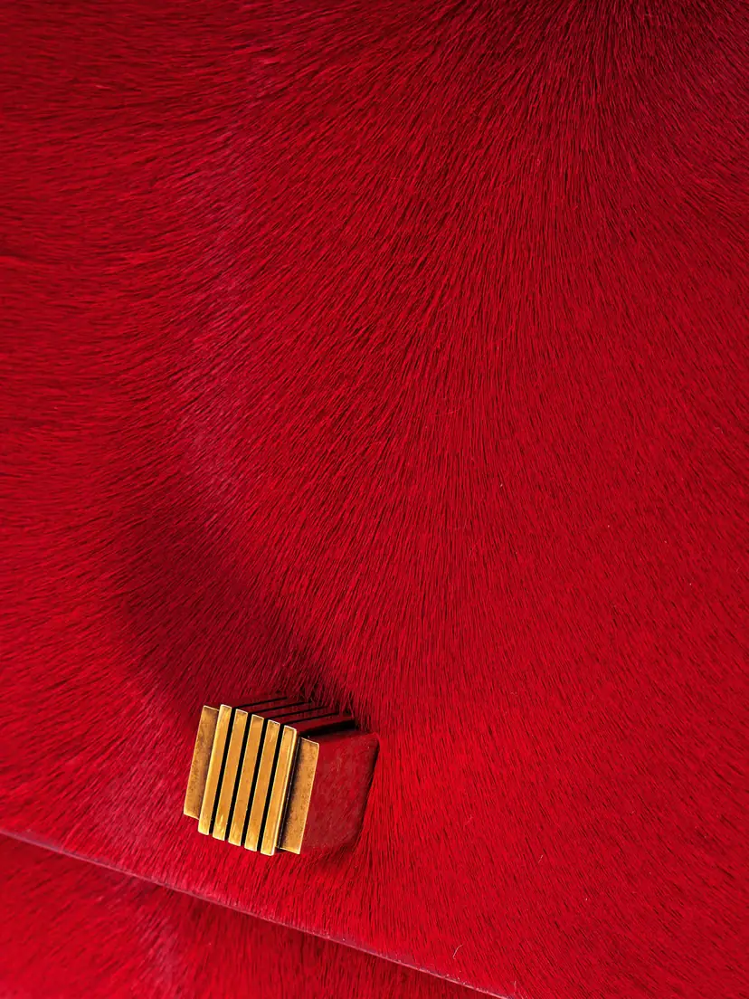 Khaite Audrey Calf Hair Clutch | Thumbnail 4 Khaite Audrey Calf Hair Clutch | Thumbnail 4