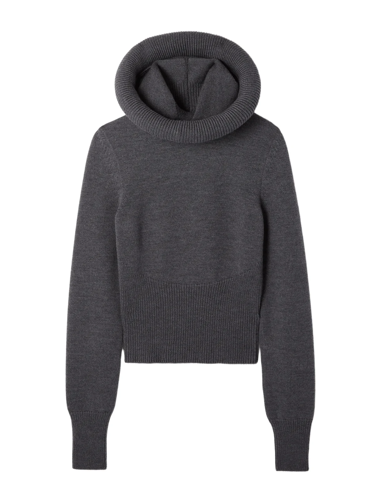 Wool Hooded Sweater Wool Hooded Sweater