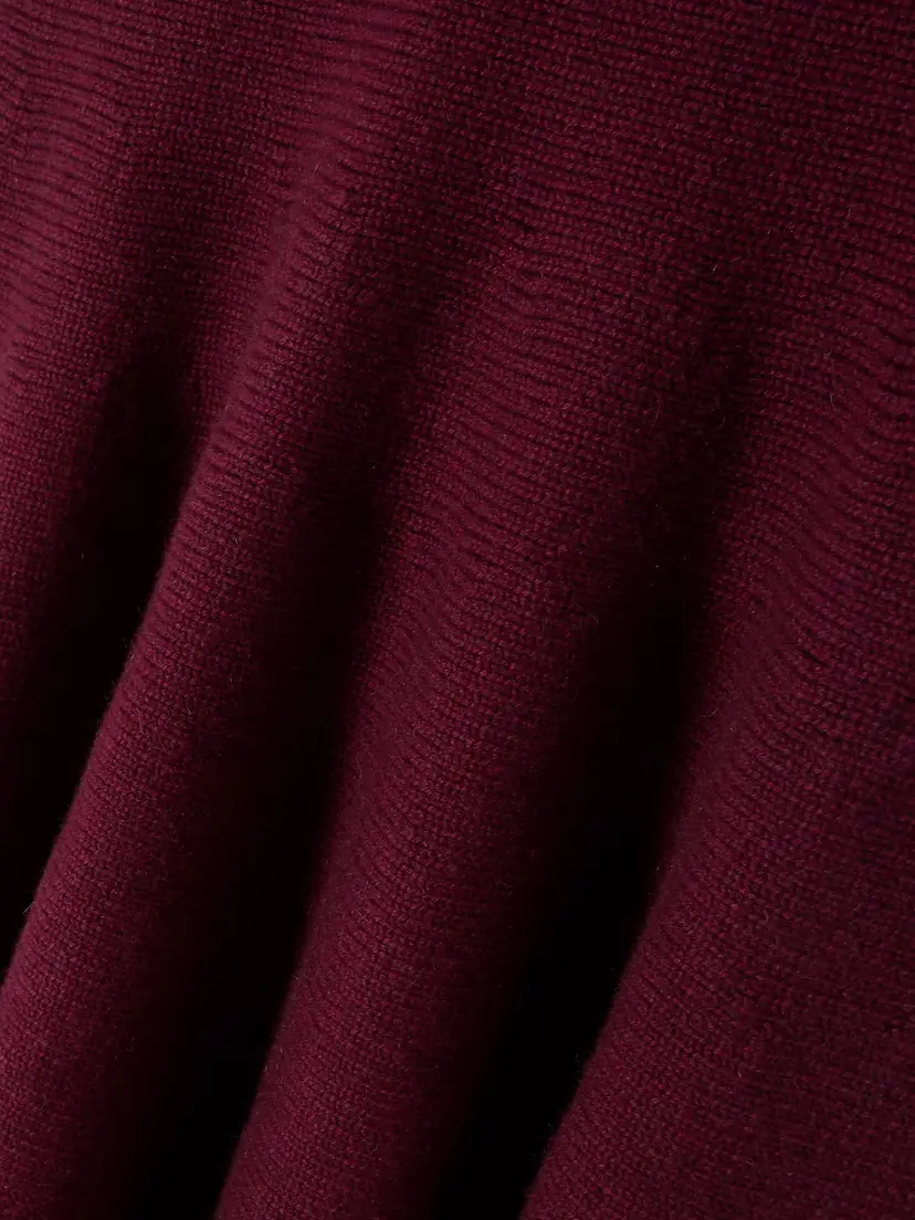 Alaïa Pleated Knitted Cashmere-blend Midi Skirt | Thumbnail 5 Alaïa Pleated Knitted Cashmere-blend Midi Skirt | Thumbnail 5