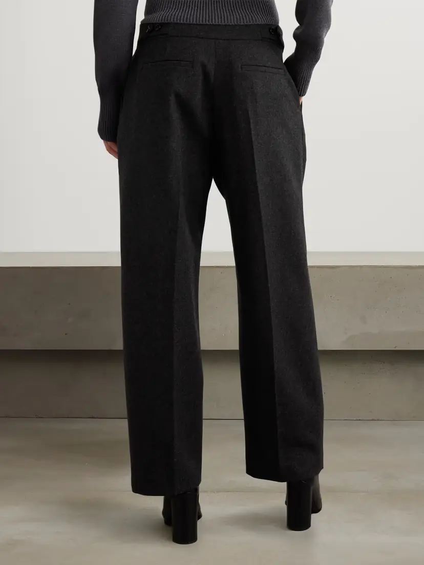 Alaïa Wool Straight-leg Pants | Thumbnail 3 Alaïa Wool Straight-leg Pants | Thumbnail 3