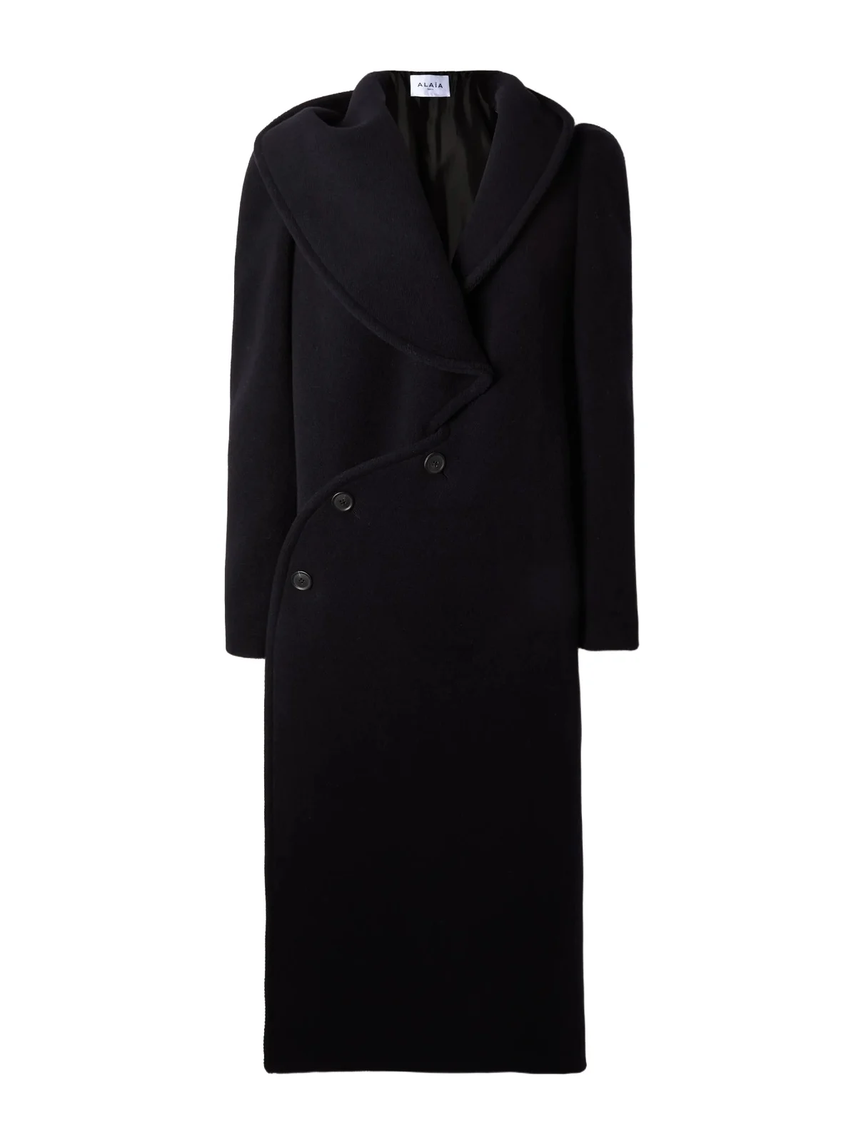 Hooded Wool Coat