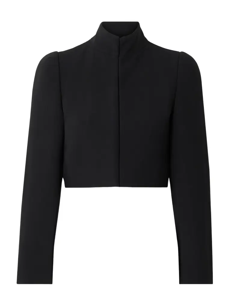 Cropped Twill Jacket Cropped Twill Jacket