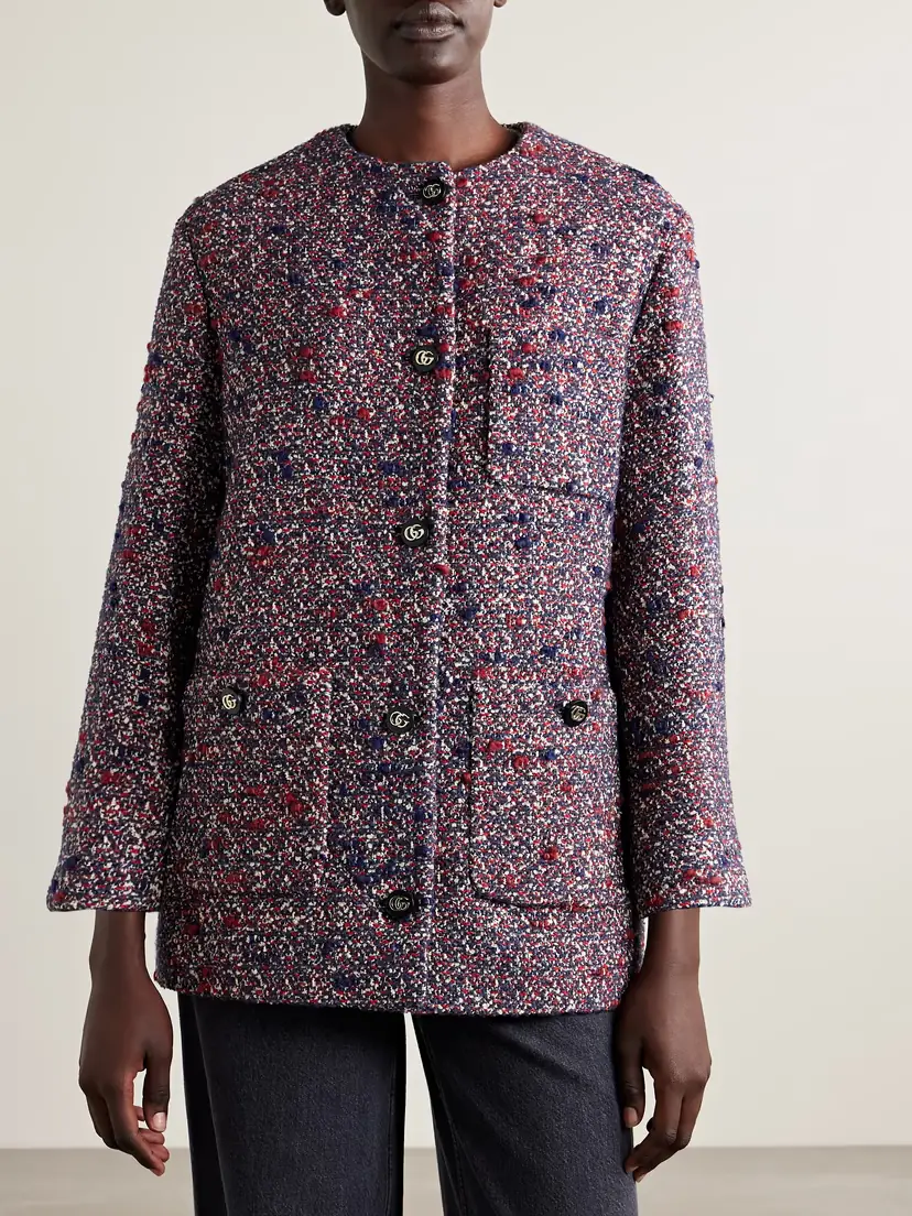 Gucci Wool-blend Bouclé Jacket | Thumbnail 3
